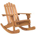 Adirondack Rocking Chair Solid Wood Acacia Tlbbtp