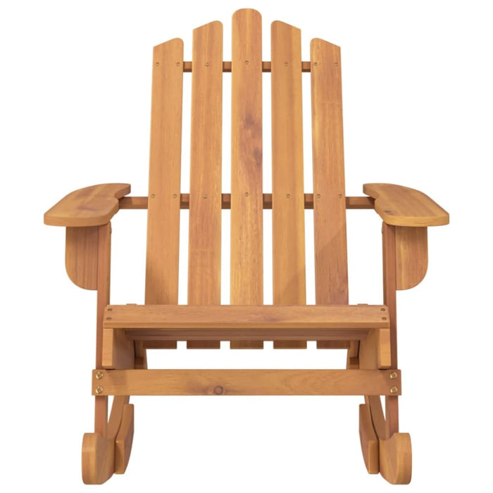 Adirondack Rocking Chair Solid Wood Acacia Tlbbtp