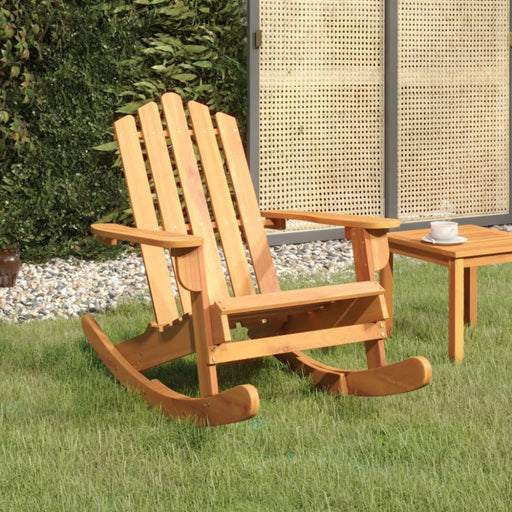 Adirondack Rocking Chair Solid Wood Acacia Tlbbtp