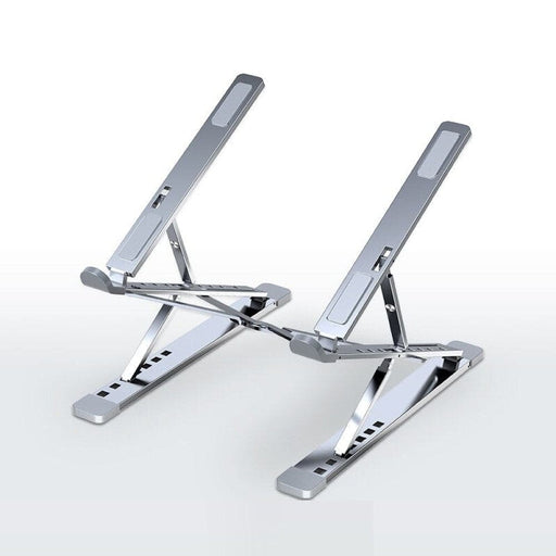 Adjustable Aluminum Cooling Pad Laptop Stand for Macbook