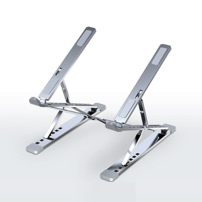 Adjustable Aluminum Cooling Pad Laptop Stand for Macbook
