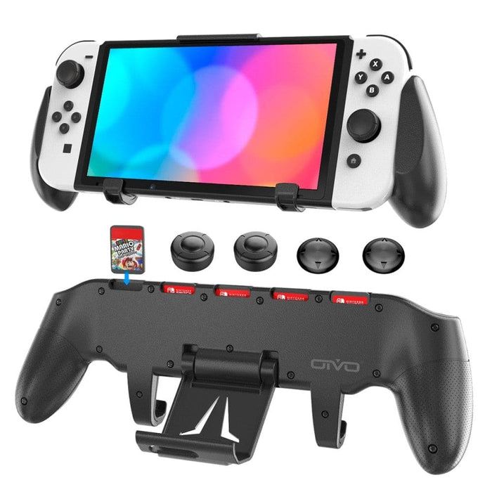 Adjustable Asymmetrical Controller Grip Holder with 5 Card