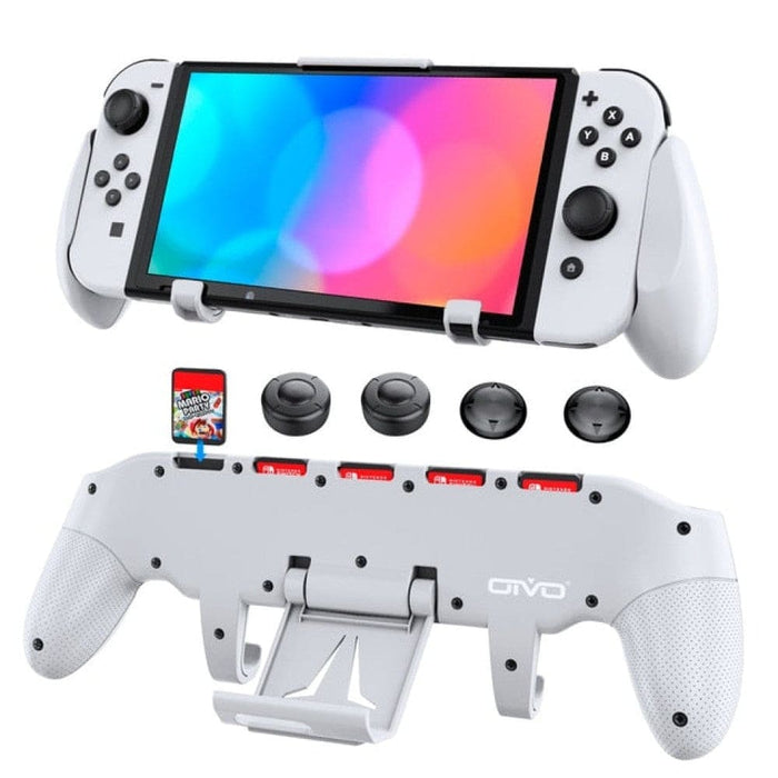 Adjustable Asymmetrical Controller Grip Holder with 5 Card