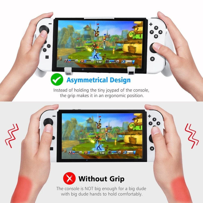 Adjustable Asymmetrical Controller Grip Holder with 5 Card