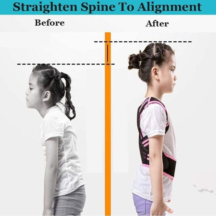 Adjustable Back Posture Corrector Straightener Brace