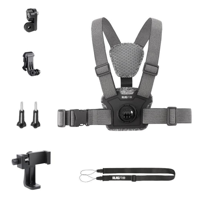 Adjustable Body Mount Belt Chest Strap With And Screw
