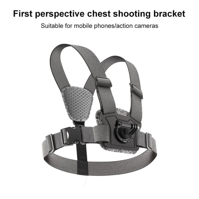 Adjustable Body Mount Belt Chest Strap With And Screw