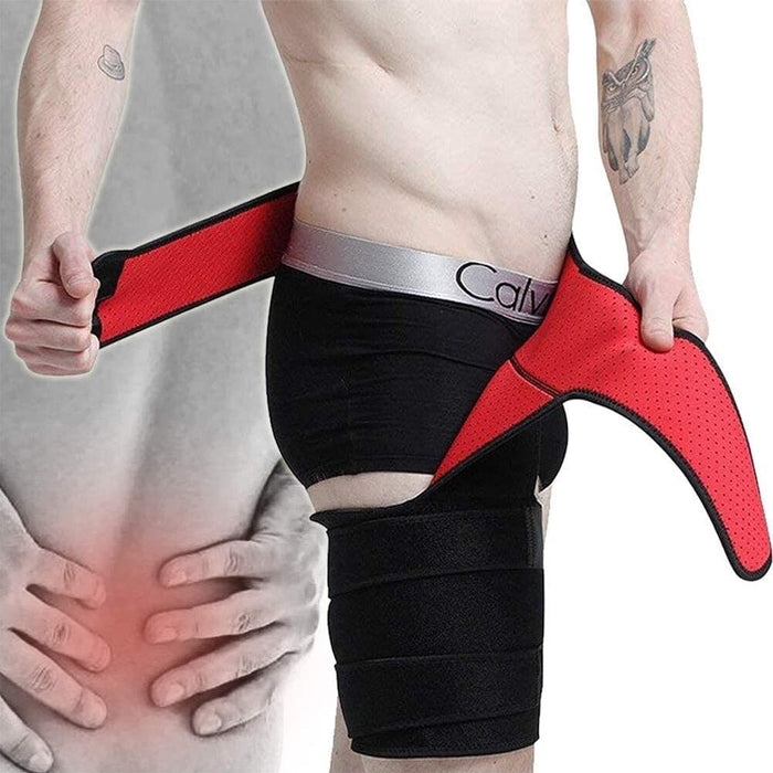 Adjustable Hip Brace Thigh Leg Wrap Sleeve For Sciatica Pain