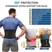 Adjustable Breathable Back Waist Brace Strap for Lower Pain