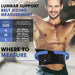 Adjustable Breathable Back Waist Brace Strap for Lower Pain