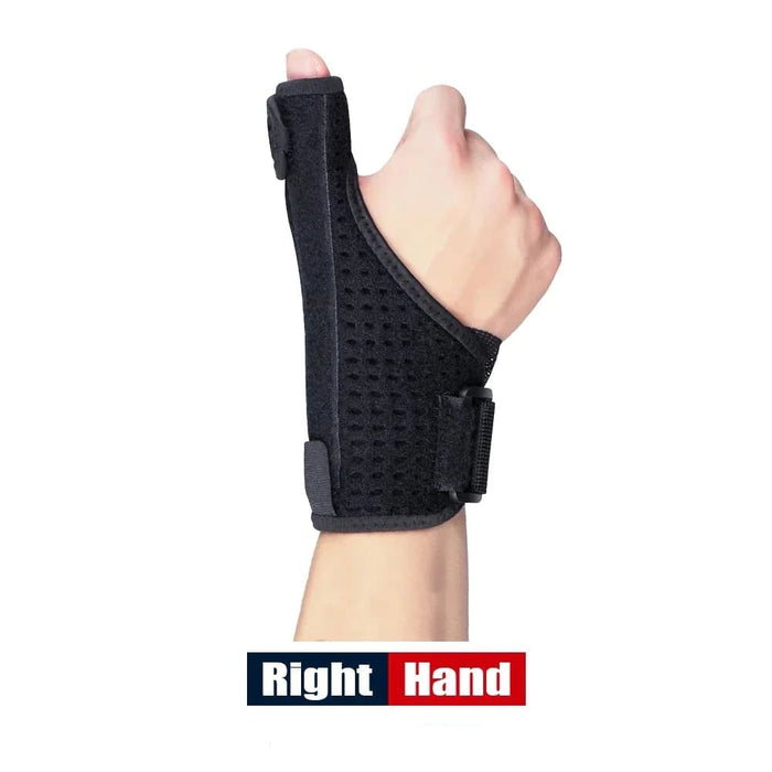 Adjustable Breathable Thumb Brace Gloves with Steel Bar