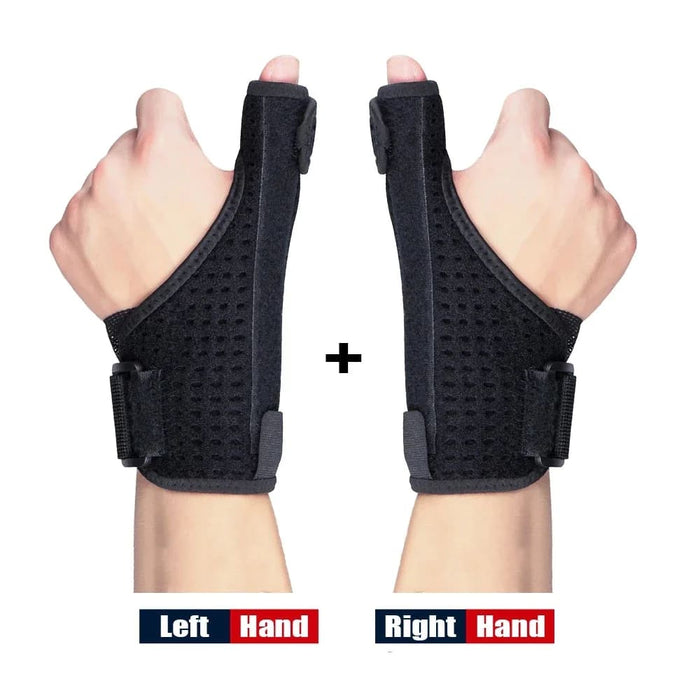 Adjustable Breathable Thumb Brace Gloves with Steel Bar