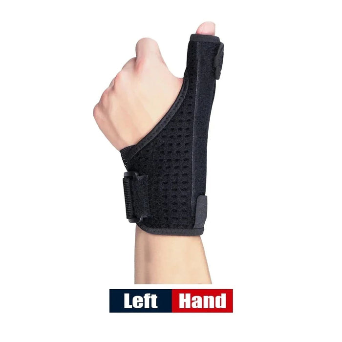 Adjustable Breathable Thumb Brace Gloves with Steel Bar