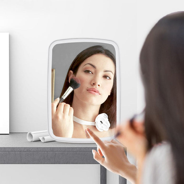 Vibe Geeks Adjustable Brightness Led Makeup Mirror- Usb