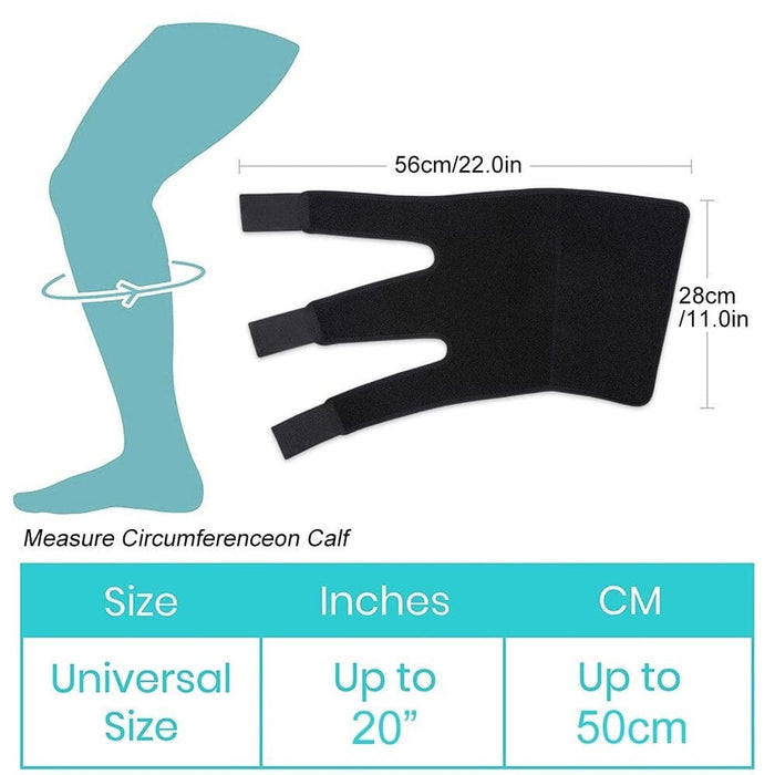 Adjustable Calf Compression Support Leg Wrap Strap for Pain