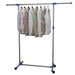Adjustable Clothes Rack Stainless Steel 165x44x150 Cm