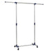Adjustable Clothes Rack Stainless Steel 165x44x150 Cm