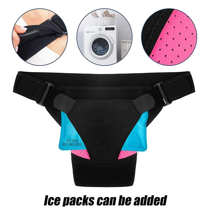 Adjustable Compression Shoulder Brace Sleeve Wrap for Pain