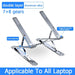Adjustable Folding Laptop Stand For Heat Dissipation