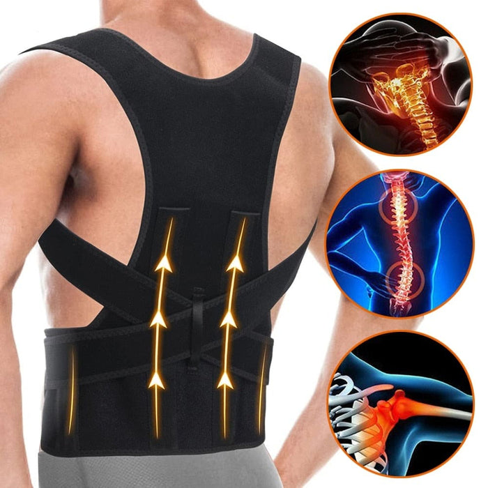 Nz Local Stock-adjustable Full Back Posture Corrector