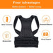 Nz Local Stock-adjustable Full Back Posture Corrector