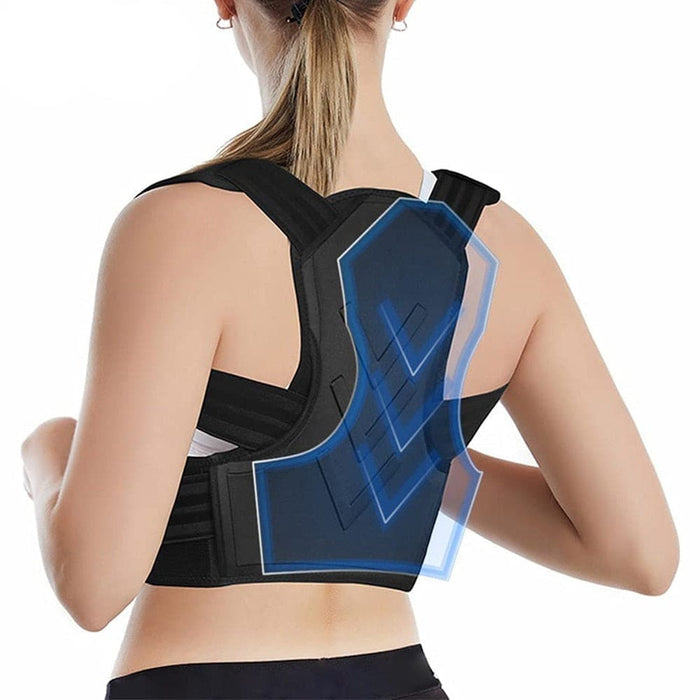 Adjustable Full Back Posture Corrector Support Straightener