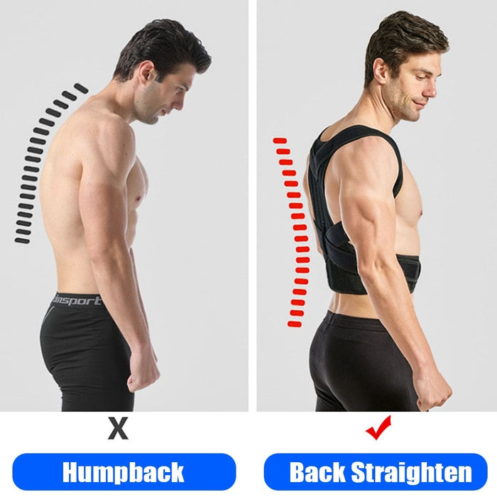 Adjustable Fully Back Posture Corrector Stop Slouching &