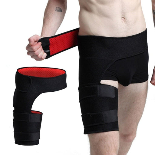 Adjustable Groin Thigh Compression Wrap Strap for Sciatic