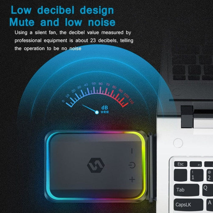 Adjustable Usb Heat Sink Air Extracting Vacuum Fan