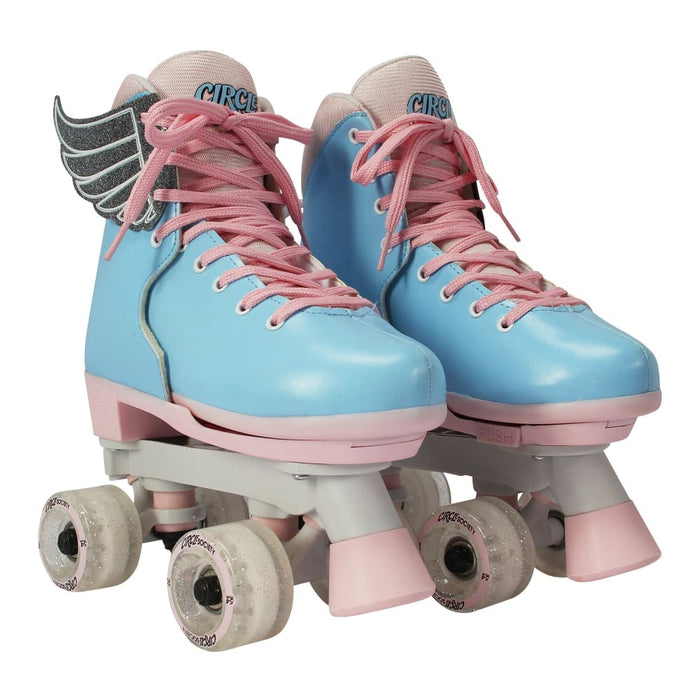 Adjustable Kids Quad Roller Skates - Cotton Candy