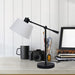 Adjustable Metal Table Lamp - Black