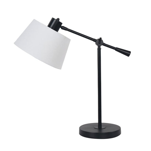 Adjustable Metal Table Lamp - Black