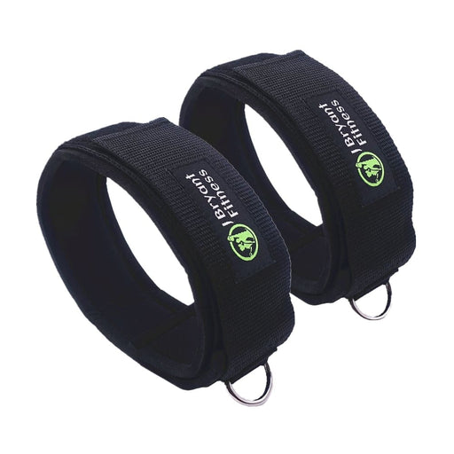 Adjustable D-ring Ankle & Thigh Straps for Gym Cable Machine