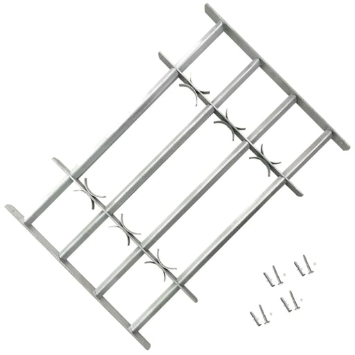 Adjustable Security Grille For Windows With 4 Crossbars 700