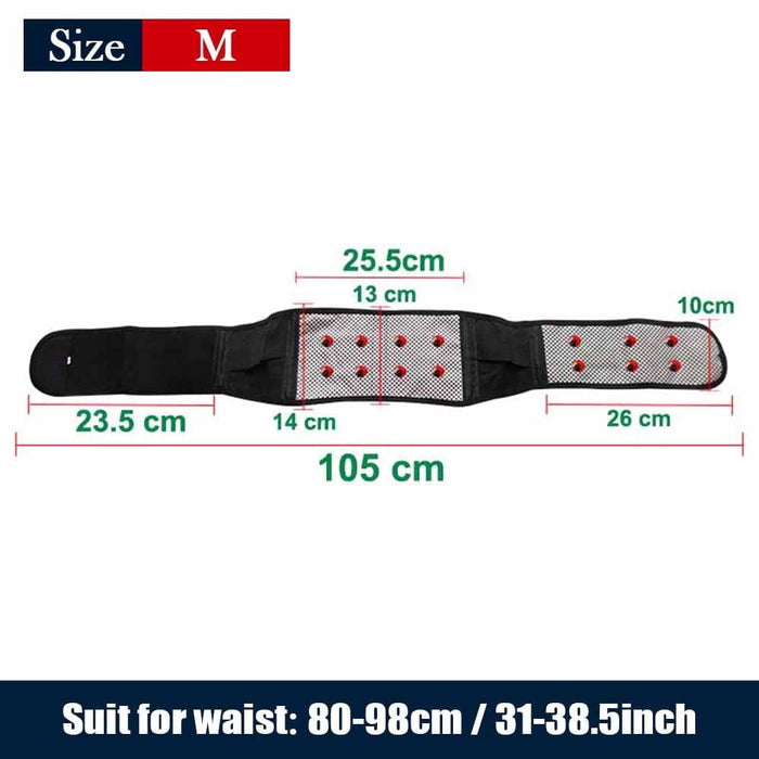Adjustable Self Heating Magnetic Therapy Lumbar Brace Belt