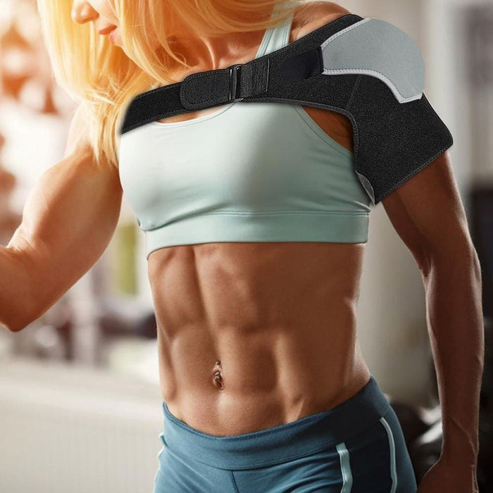 Adjustable Shoulder Brace Compression Wrap Strap for Torn