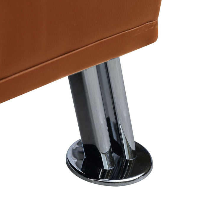 Adjustable Sofa Bed Lounge Futon Couch Leather Beds 3