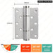 Adjustable Soft Close Door Hinge 5 Inch