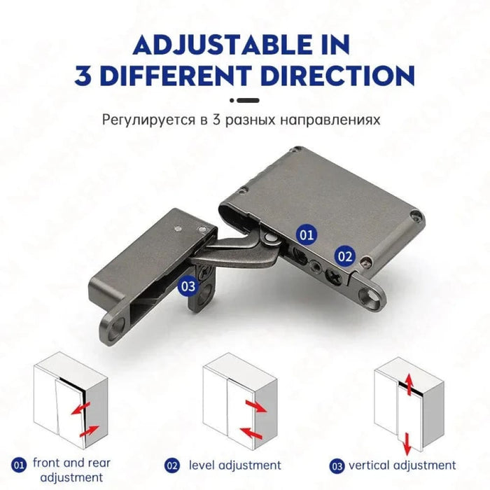 Adjustable Soft Close Hinges For Cabinet Doors