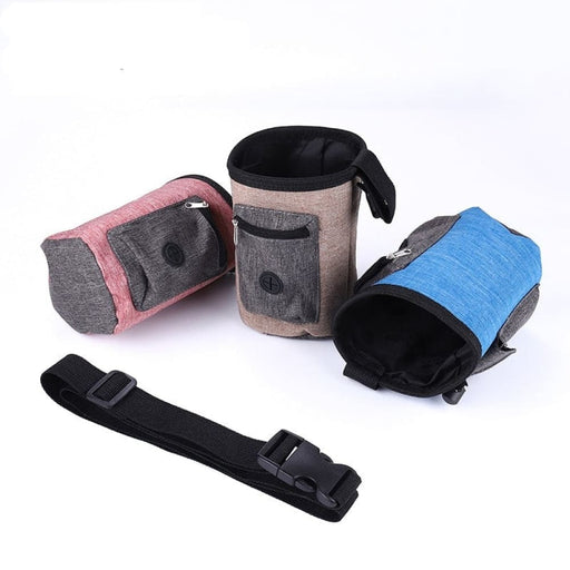 Adjustable Waist Belt Built - in Poop Training Treat Pouch