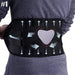 Adjustable Waist Lumbar Support Belt with 6 Stays & 16-hole