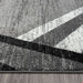 Adore Geometric Textural Rug Grey 200x200