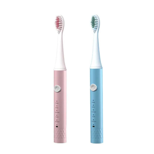 Adult Blue Pink Sonic Electric Toothbrush 5 - gear Mode Usb