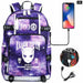 Adventure Backpack Multifunction Usb Charging School Bag