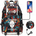 Adventure Backpack Multifunction Usb Charging School Bag