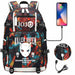 Adventure Backpack Multifunction Usb Charging School Bag