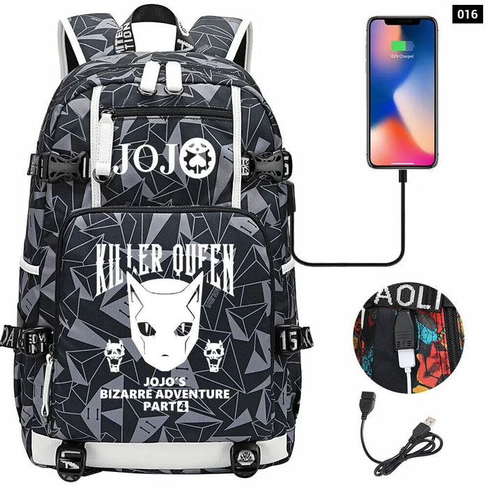 Adventure Backpack Multifunction Usb Charging School Bag