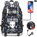 Adventure Backpack Multifunction Usb Charging School Bag