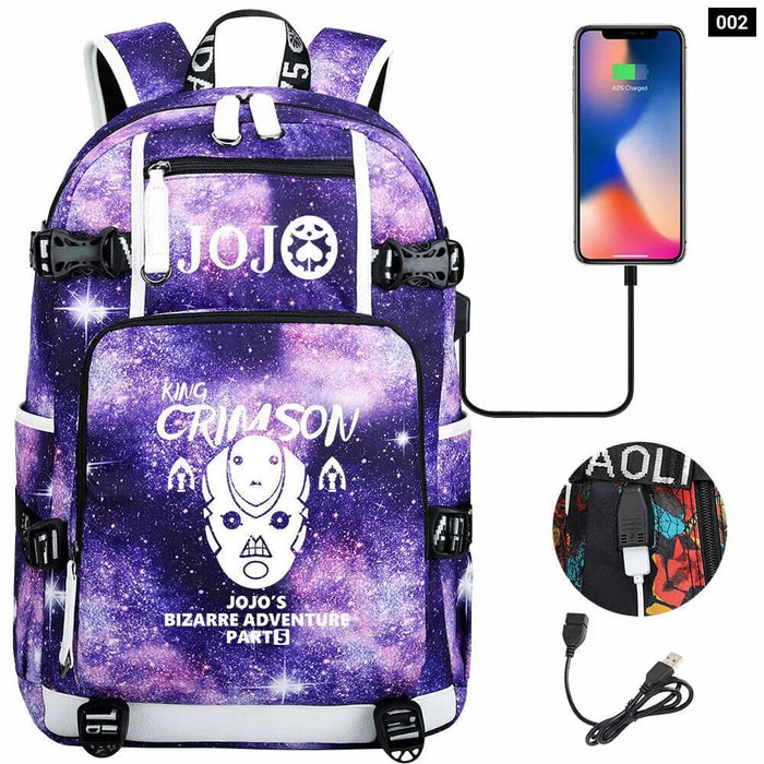 Adventure Backpack Multifunction Usb Charging School Bag