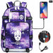 Adventure Backpack Multifunction Usb Charging School Bag